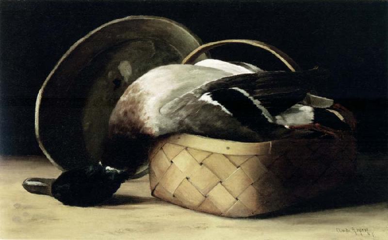 Hirst, Claude Raguet Still Life with Duck in a Basket